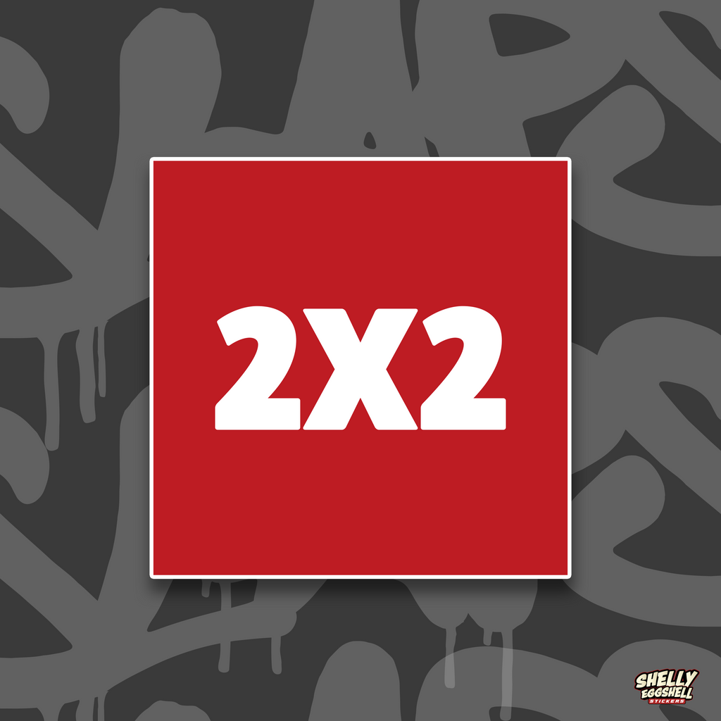 2x2 Sticker Packs