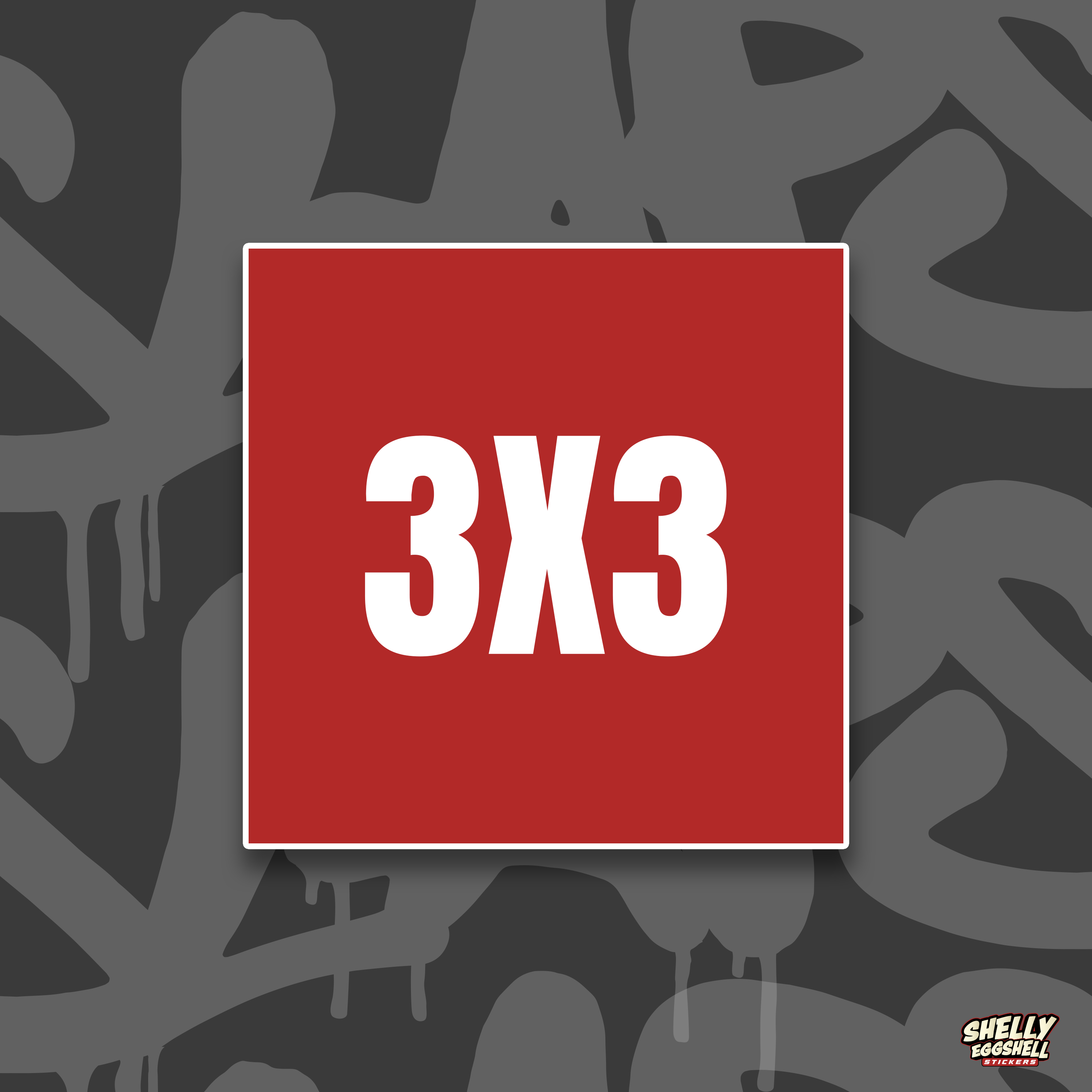3X3 Sticker Packs
