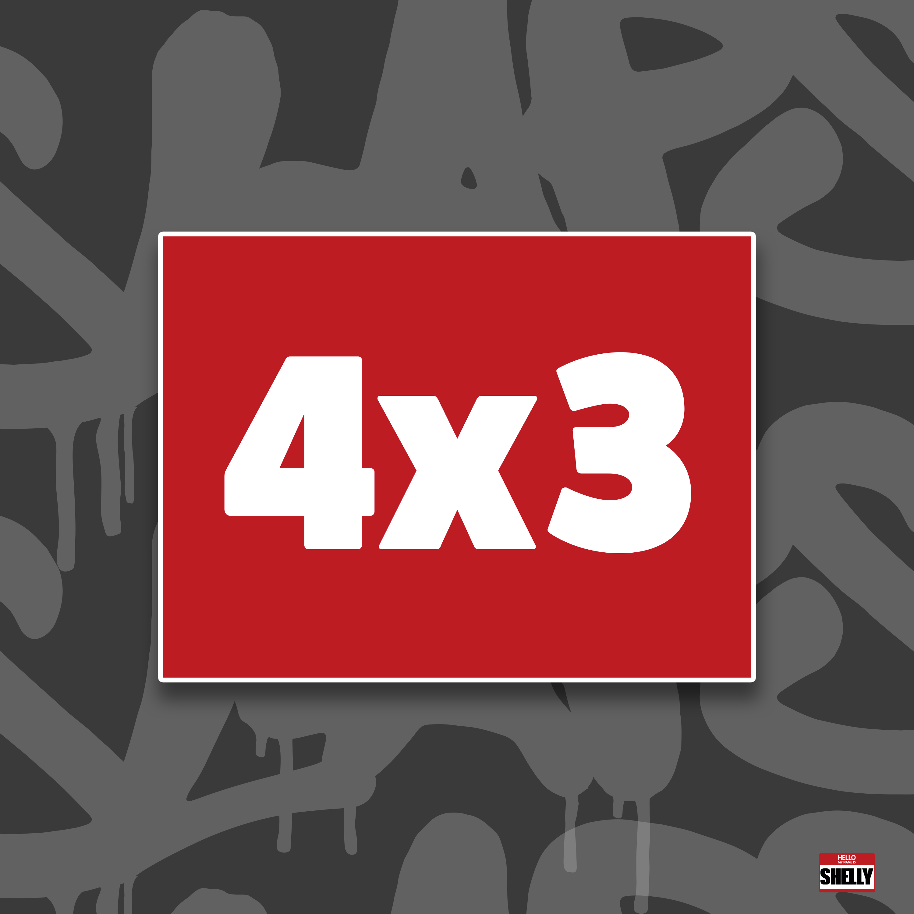 4x3 Sticker Packs