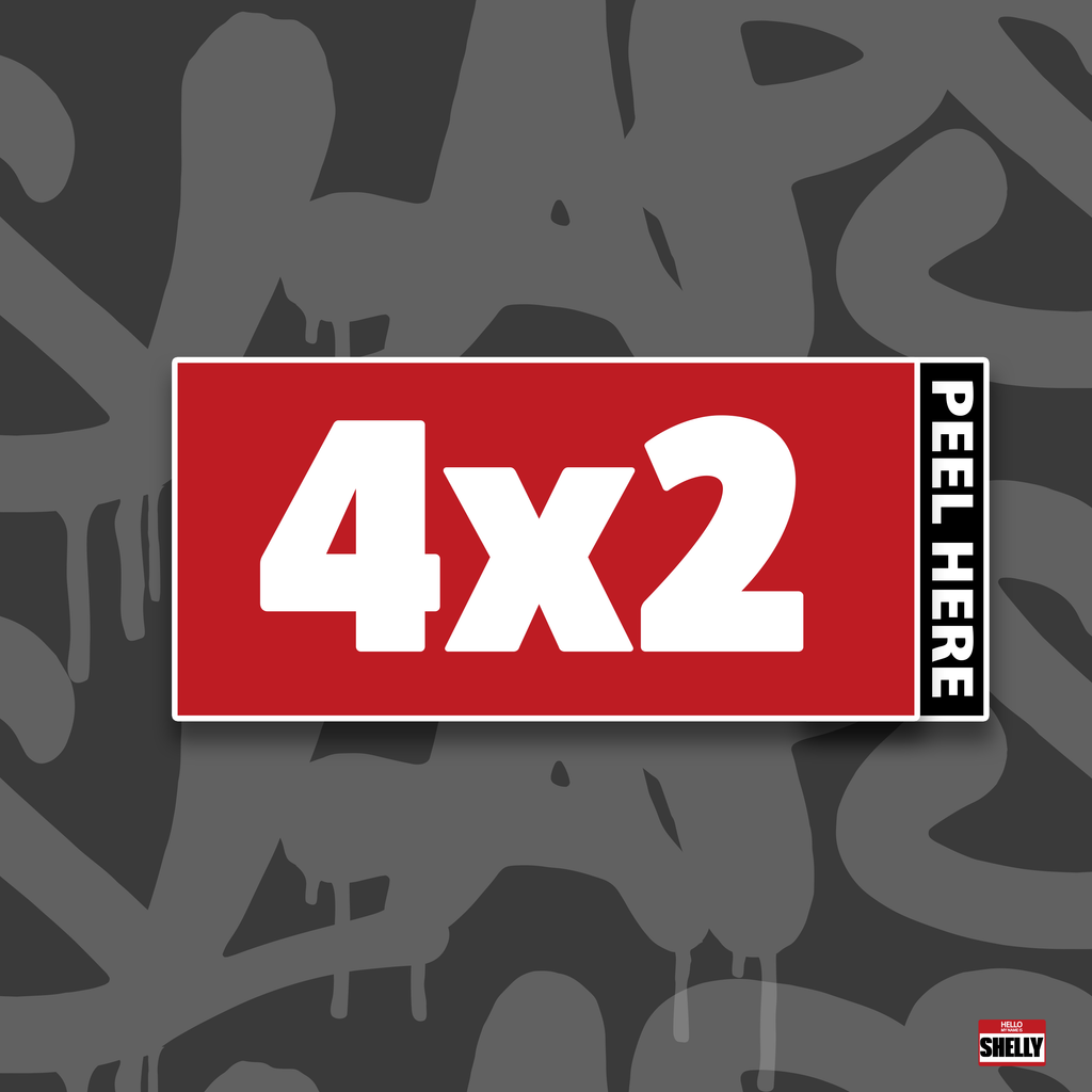 4x2 Sticker Packs