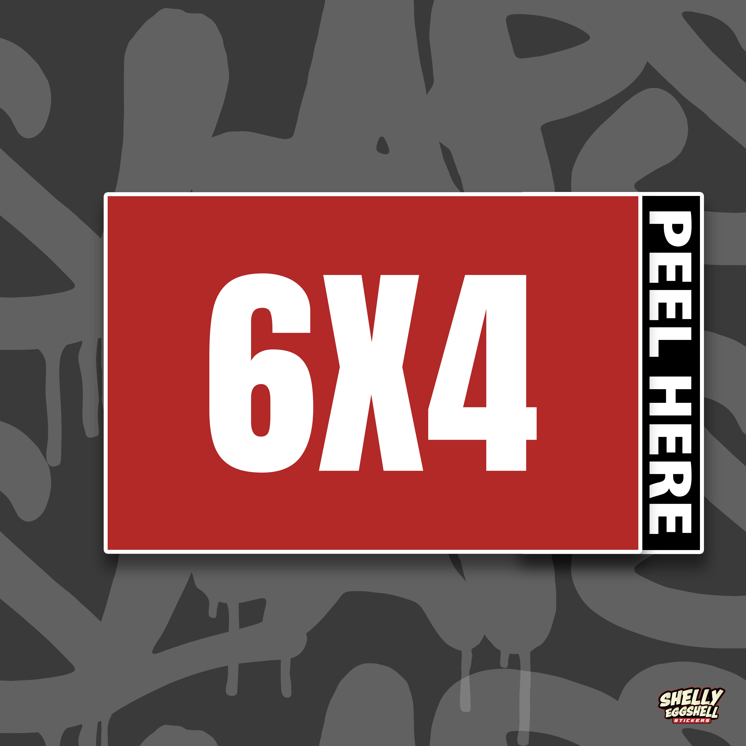 6x4 Sticker Packs