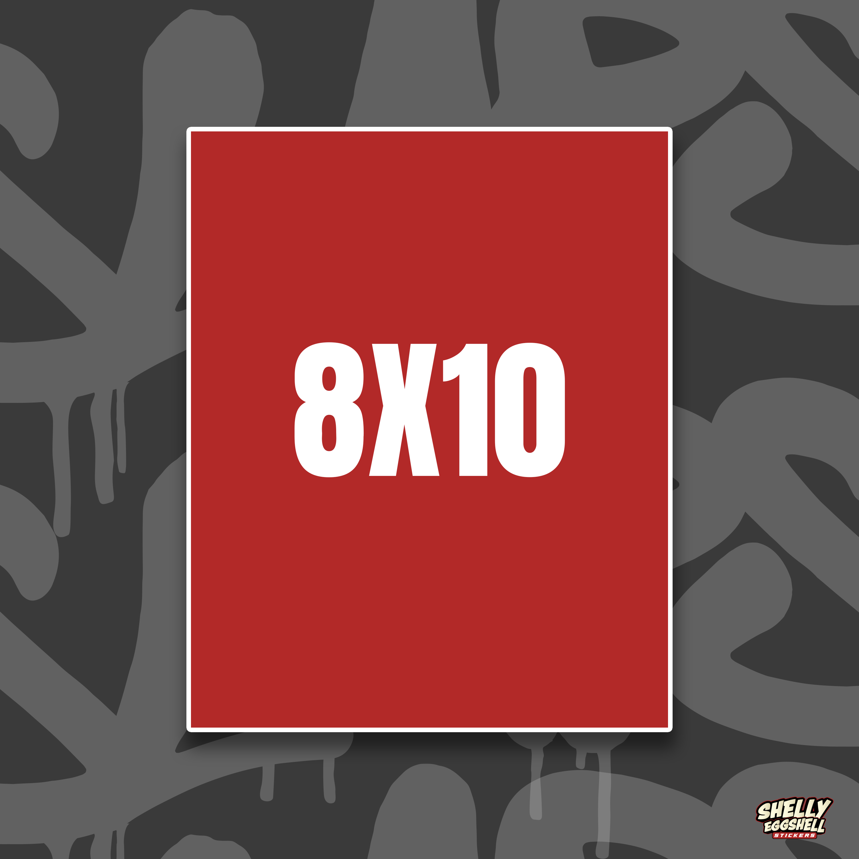 8X10 Sticker Packs
