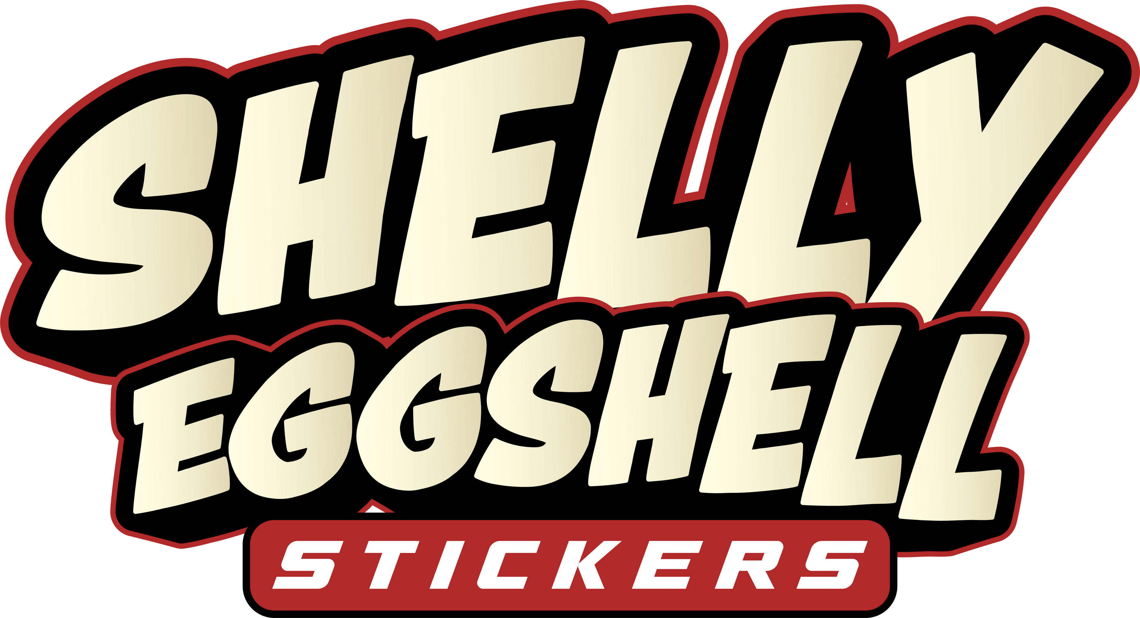 Shelly Eggshell Stickers