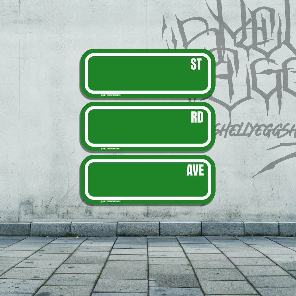 Street Sign Pack (20 Pack)