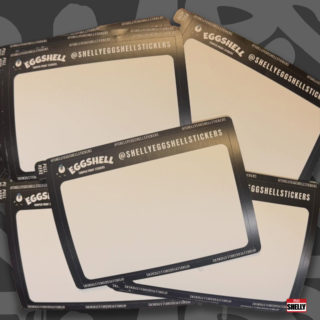 4x3 Blank Sticker Packs