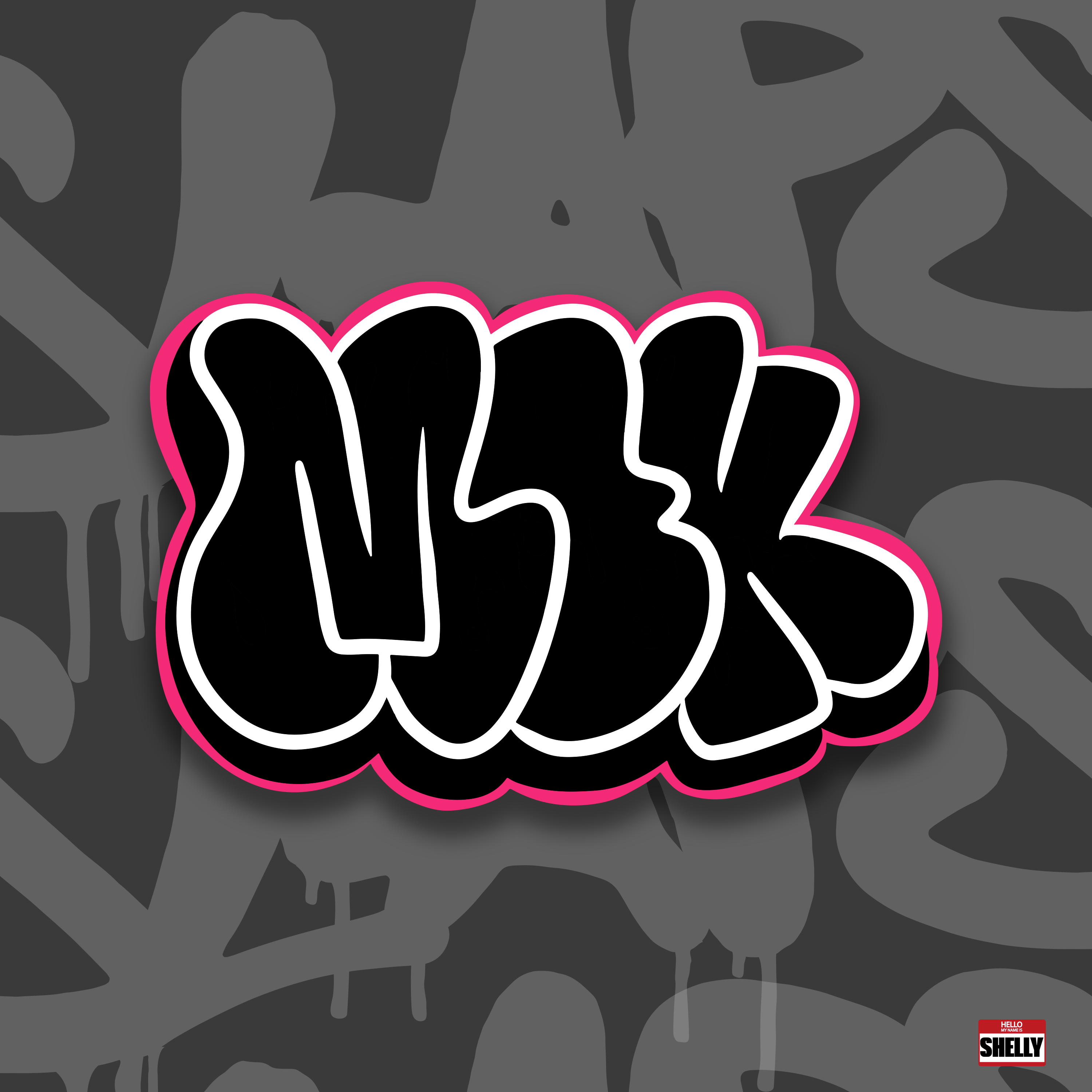 Eggshell Contour-Cut Sticker