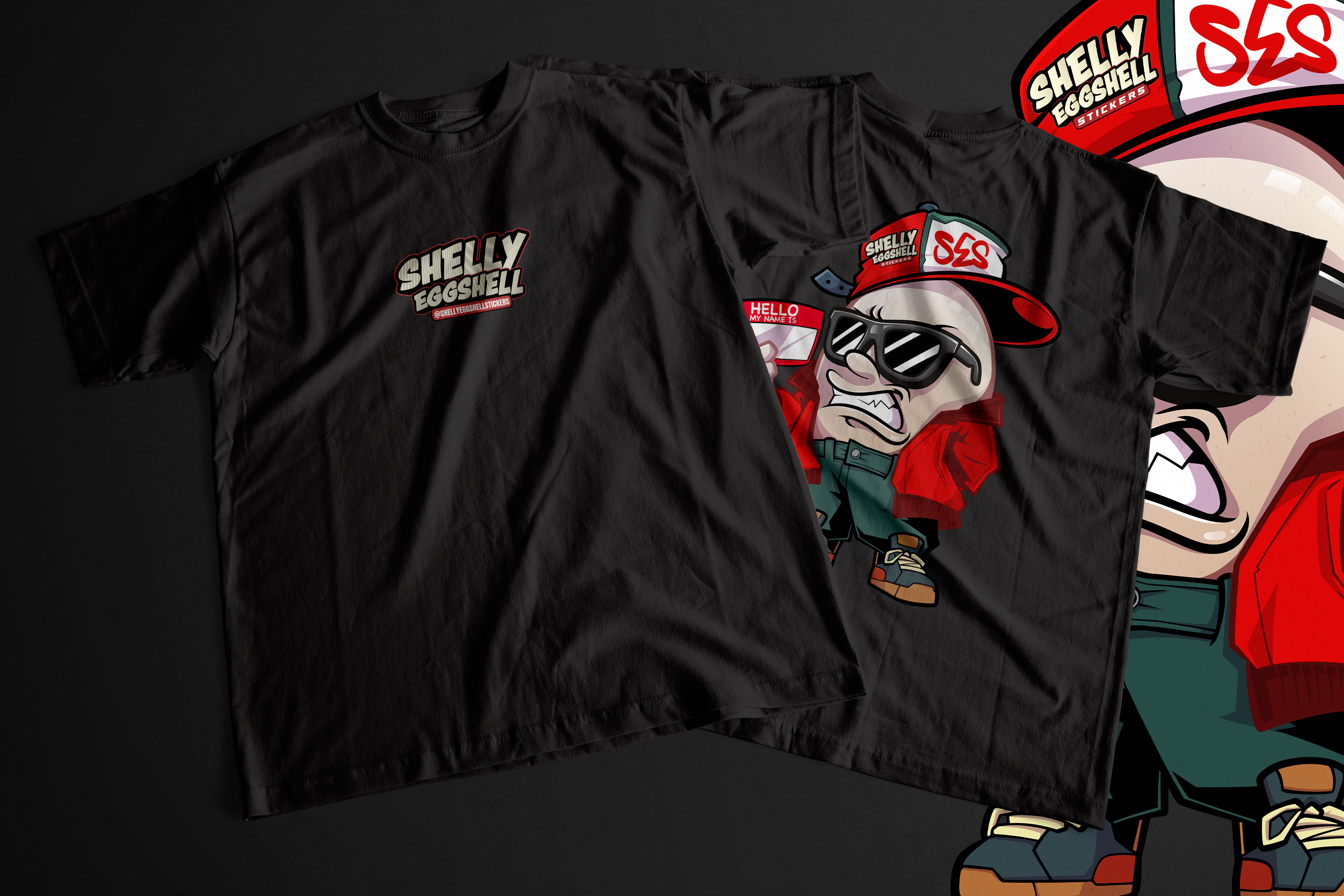 Shelly Name Tag Tee