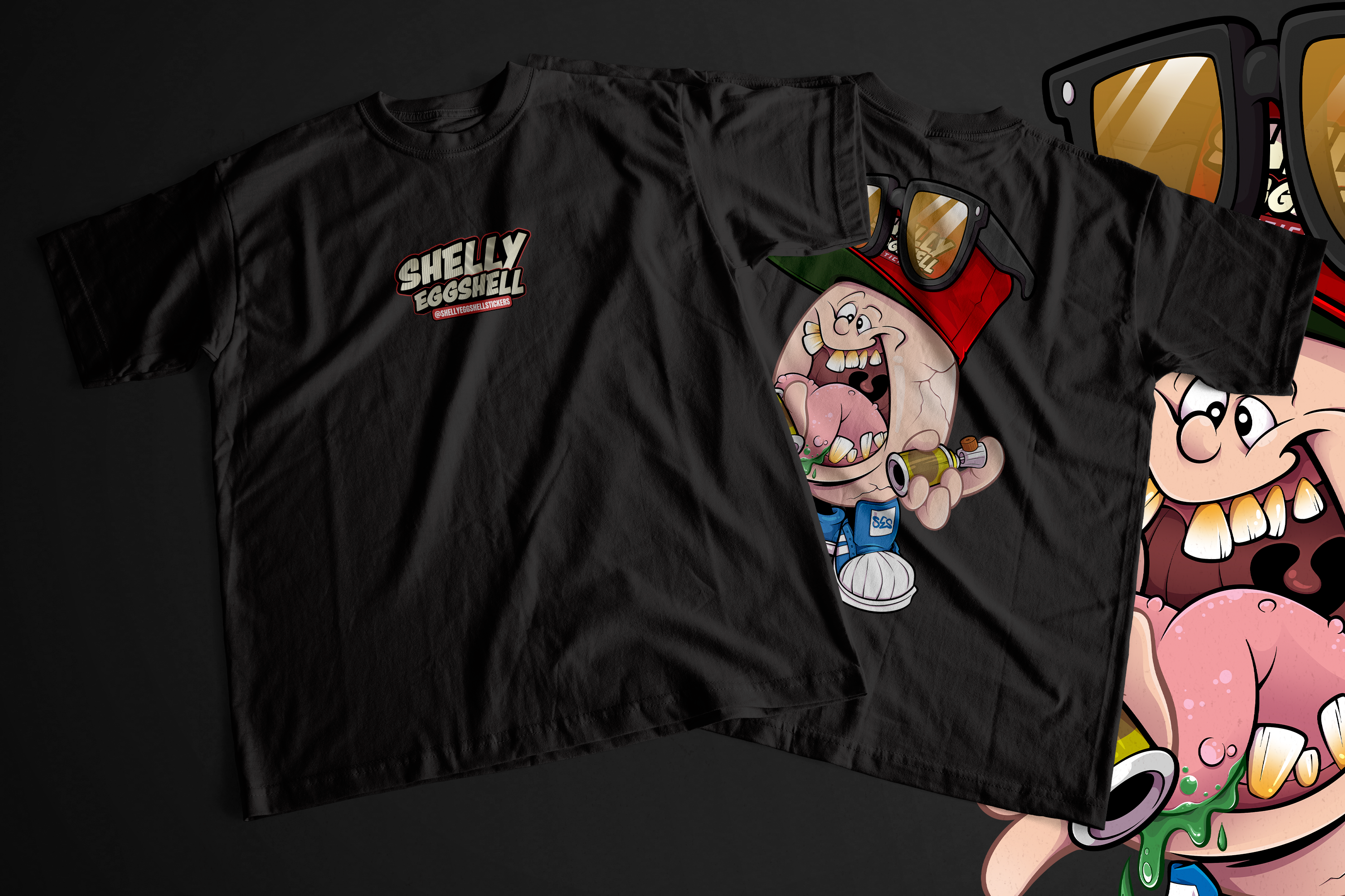 Shelly Spray Happy Tee