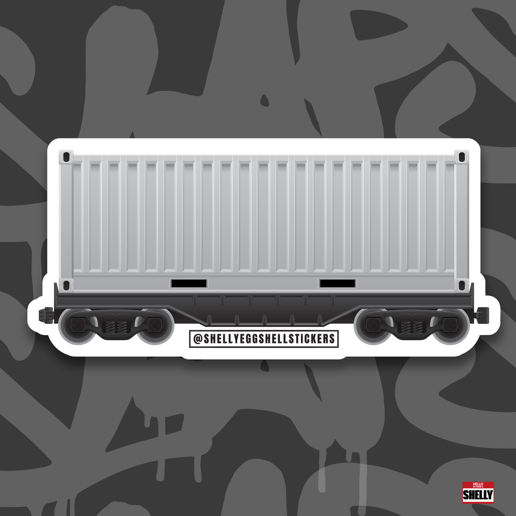 Blank Train Sticker Pack - 25 Count (Half Off)