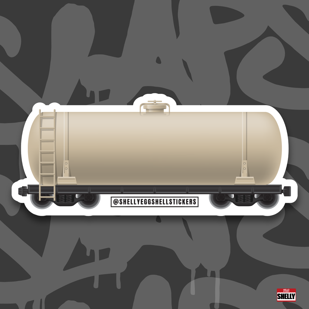 Blank Train Sticker Pack - 25 Count (Half Off)